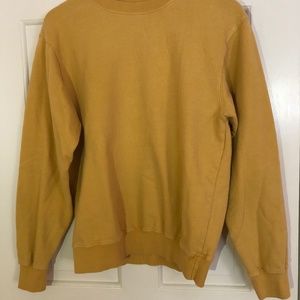 Yellow Crewneck Sweatshirt